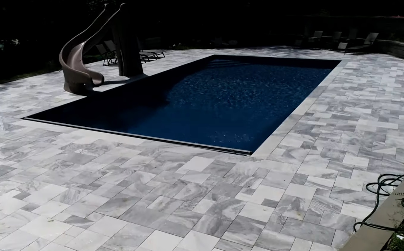 Marble pavers