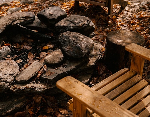 Ideas of stone fire pit