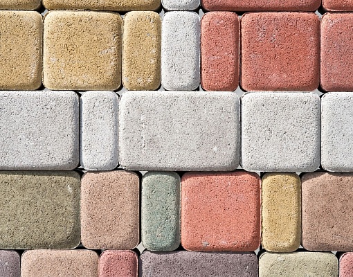 Why concrete pavers lose their color